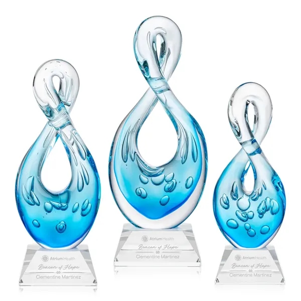 The Utopia Award features a striking, teardrop-inspired loop that twists upward... from ASI 84592 St Regis Group / St Regis
