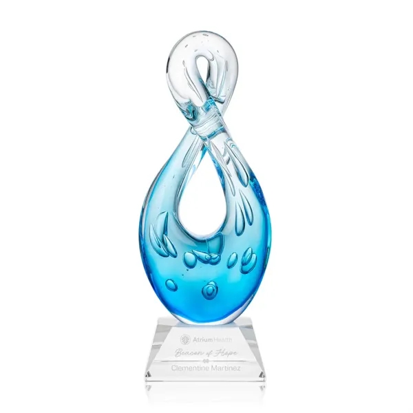 The Utopia Award features a striking, teardrop-inspired loop that twists upward... from ASI 84592 St Regis Group / St Regis