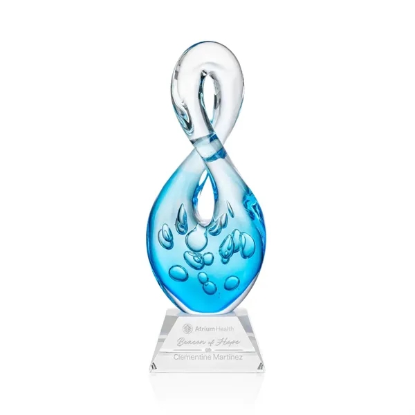 The Utopia Award features a striking, teardrop-inspired loop that twists upward... from ASI 84592 St Regis Group / St Regis