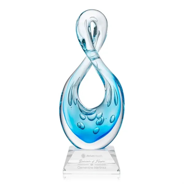 The Utopia Award features a striking, teardrop-inspired loop that twists upward... from ASI 84592 St Regis Group / St Regis