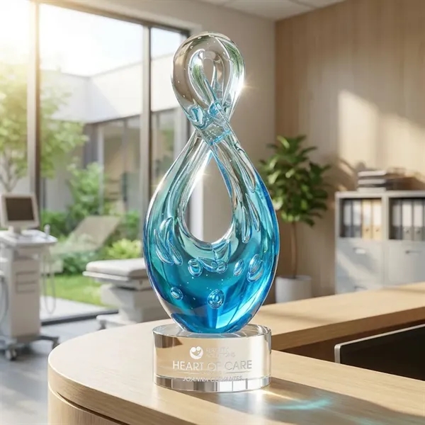 The Utopia Award features a striking, teardrop-inspired loop that twists upward... from ASI 84592 St Regis Group / St Regis