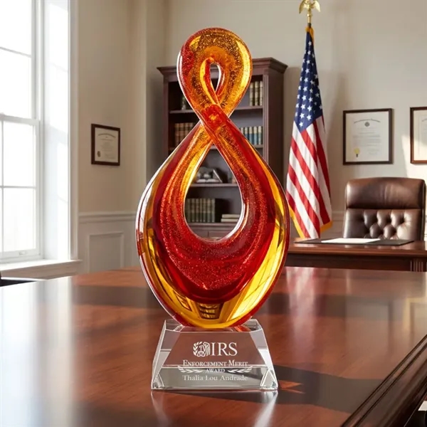 Make a bold and vibrant statement with the Clarion art glass... from ASI 84592 St Regis Group / St Regis