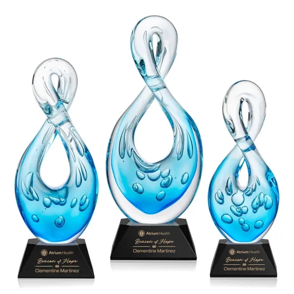 The Utopia Award features a striking, teardrop-inspired loop that twists upward... from ASI 84592 St Regis Group / St Regis