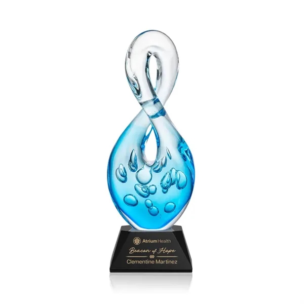 The Utopia Award features a striking, teardrop-inspired loop that twists upward... from ASI 84592 St Regis Group / St Regis