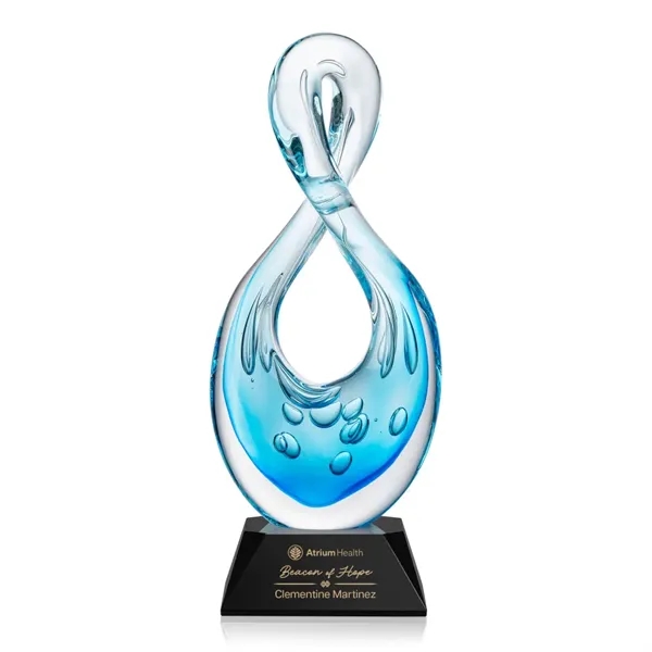 The Utopia Award features a striking, teardrop-inspired loop that twists upward... from ASI 84592 St Regis Group / St Regis