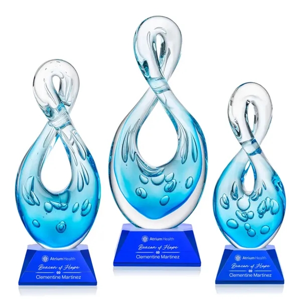 The Utopia Award features a striking, teardrop-inspired loop that twists upward... from ASI 84592 St Regis Group / St Regis