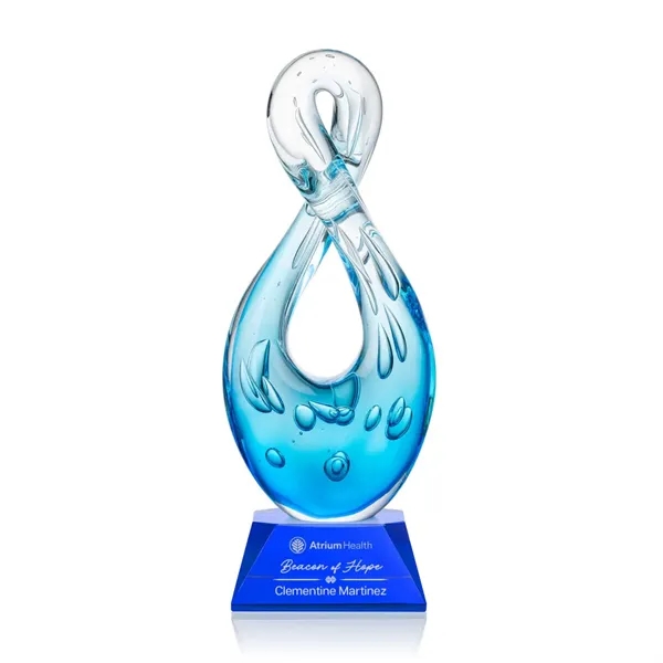 The Utopia Award features a striking, teardrop-inspired loop that twists upward... from ASI 84592 St Regis Group / St Regis