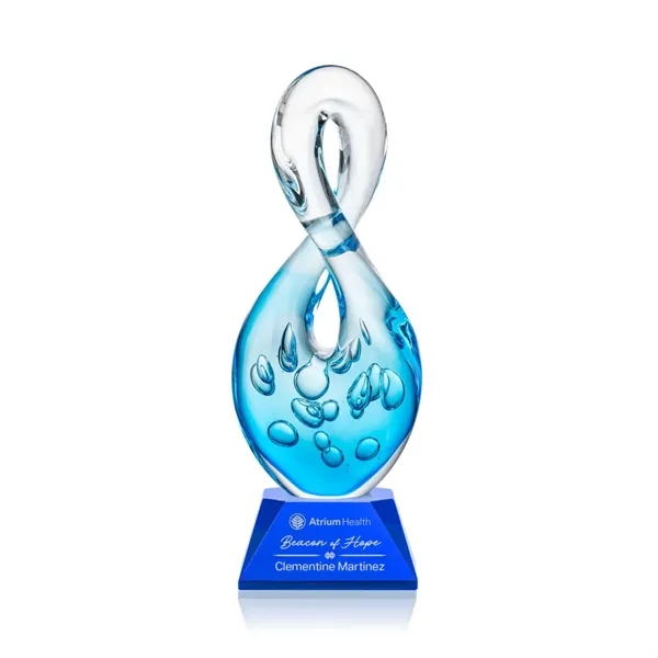 The Utopia Award features a striking, teardrop-inspired loop that twists upward... from ASI 84592 St Regis Group / St Regis