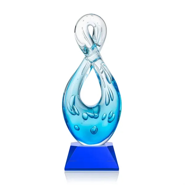The Utopia Award features a striking, teardrop-inspired loop that twists upward... from ASI 84592 St Regis Group / St Regis