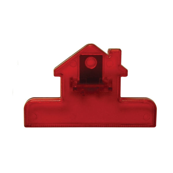House shaped chip clip.... from ASI 99030 Zipline / MainStream Promotions™
