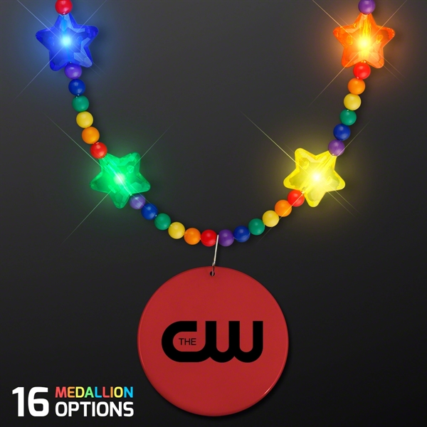 Light Up Star Beads; Domestic and Overseas Imprint Pricing... from ASI 34194 ALightPromos