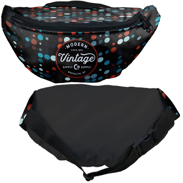 Revive 80s charm with our USA-made Full-Color Fanny Packs! Durable, vibrant,... from ASI 67557 LimeLight Ent