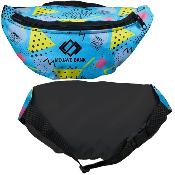 Revive 80s charm with our USA-made Full-Color Fanny Packs! Durable, vibrant,... from ASI 67557 LimeLight Ent