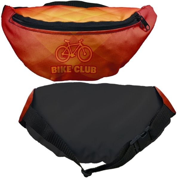 Revive 80s charm with our USA-made Full-Color Fanny Packs! Durable, vibrant,... from ASI 67557 LimeLight Ent