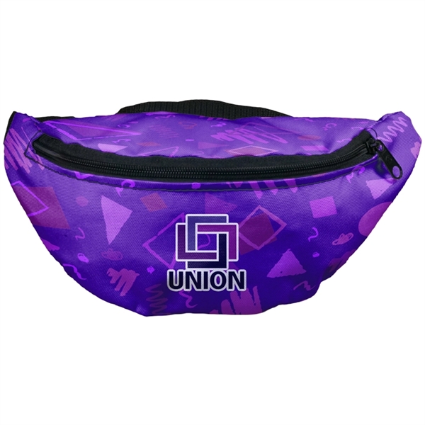 Revive 80s charm with our USA-made Full-Color Fanny Packs! Durable, vibrant,... from ASI 67557 LimeLight Ent