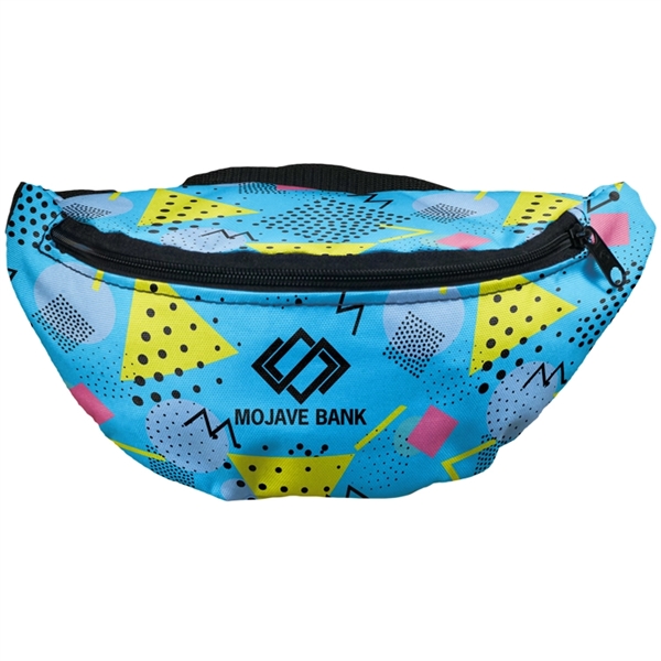 Revive 80s charm with our USA-made Full-Color Fanny Packs! Durable, vibrant,... from ASI 67557 LimeLight Ent