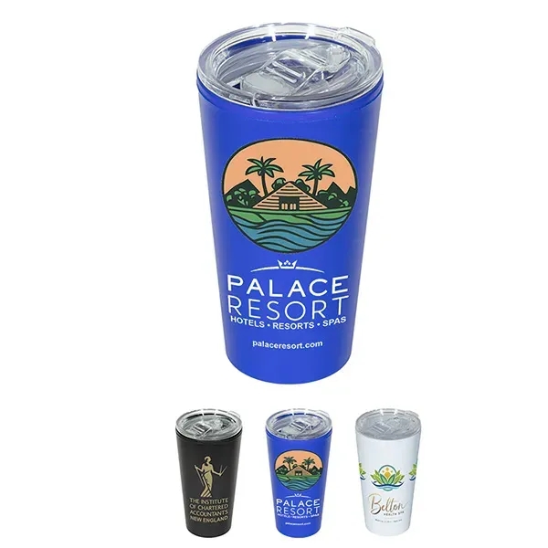 18 oz. Double Wall, Recycled Travel Tumbler... from ASI 62660 Innovation Line