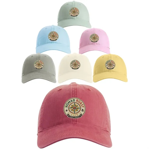 Sunwashed cap is 100% cotton construction offers breathable, comfortable wear.... from ASI 39552 BEL Promo
