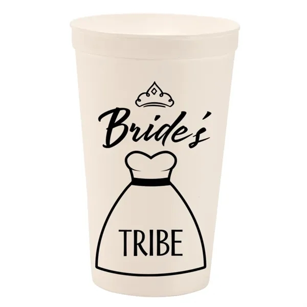 22 oz. Smooth Custom Wedding Cup
