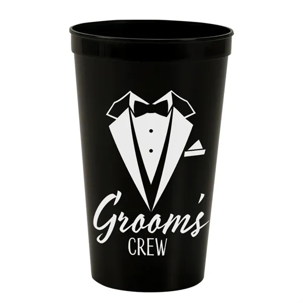 22 oz. Smooth Custom Wedding Cup