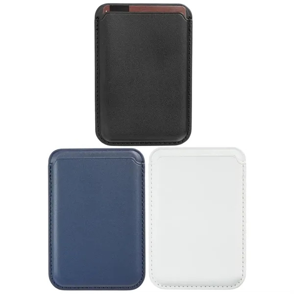 leatherette magsafe magnetic smartphone wallet and room for 2-3 cards.... from ASI 57655 STOPNGO Line