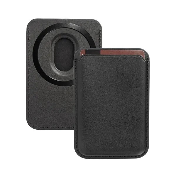 leatherette magsafe magnetic smartphone wallet and room for 2-3 cards.... from ASI 57655 STOPNGO Line