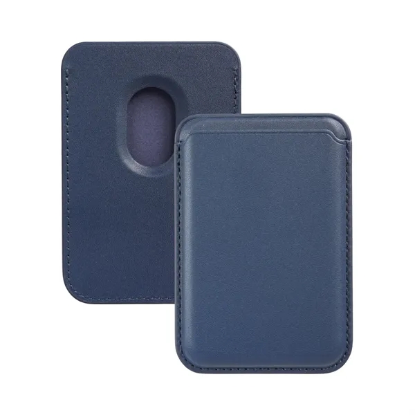 leatherette magsafe magnetic smartphone wallet and room for 2-3 cards.... from ASI 57655 STOPNGO Line
