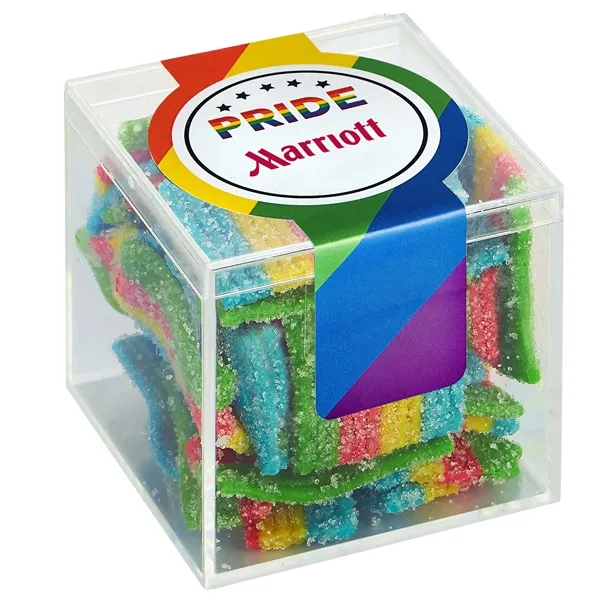 Pride candy cube. Pride Candy Cube with Rainbow Bites... from ASI 71685 Midnite Snax®