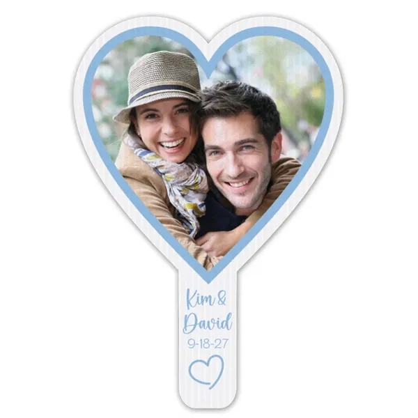 Full Color Custom Wedding Fan