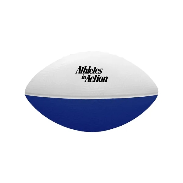 7" two-toned foam football that's soft, durable, and ideal for promoting... from ASI 98360 WOWLine