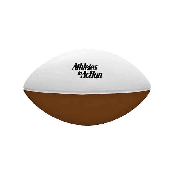 7" two-toned foam football that's soft, durable, and ideal for promoting... from ASI 98360 WOWLine