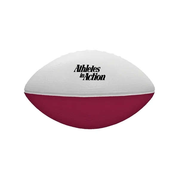 7" two-toned foam football that's soft, durable, and ideal for promoting... from ASI 98360 WOWLine