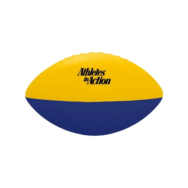 7" two-toned foam football that's soft, durable, and ideal for promoting... from ASI 98360 WOWLine