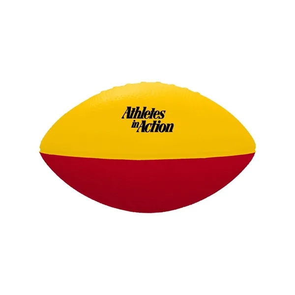 7" two-toned foam football that's soft, durable, and ideal for promoting... from ASI 98360 WOWLine