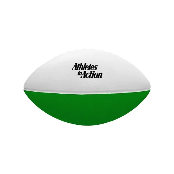 7" two-toned foam football that's soft, durable, and ideal for promoting... from ASI 98360 WOWLine