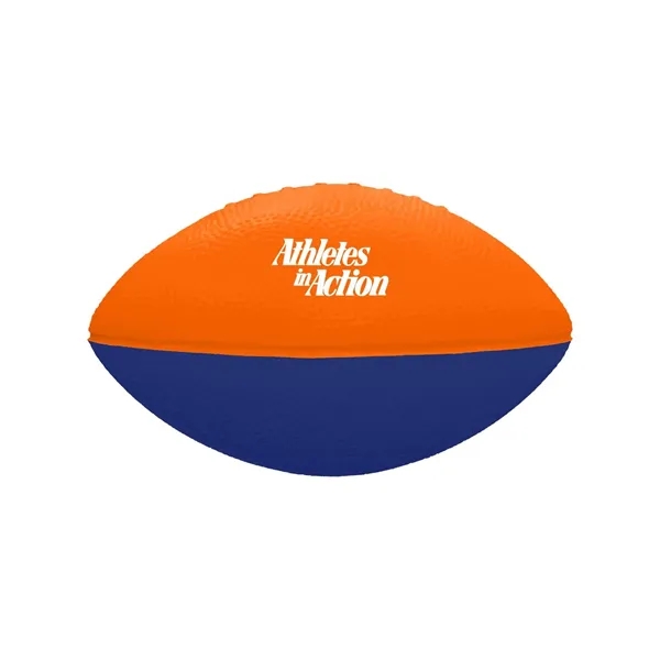 7" two-toned foam football that's soft, durable, and ideal for promoting... from ASI 98360 WOWLine