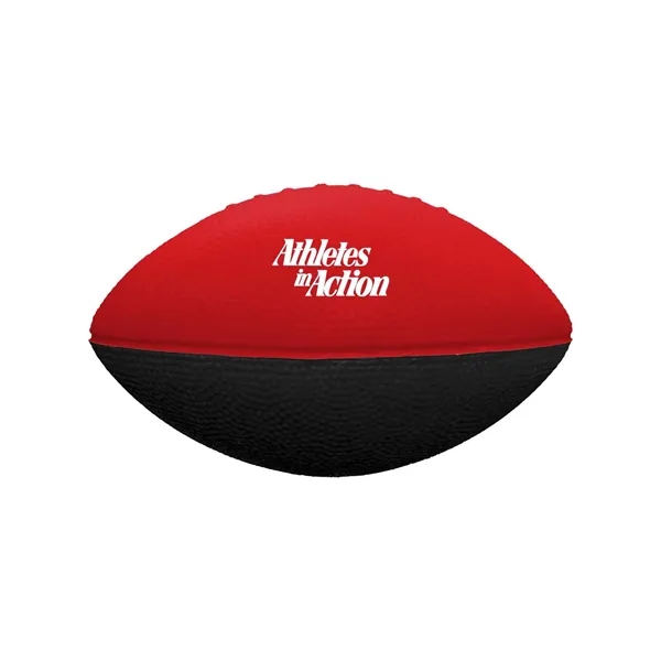7" two-toned foam football that's soft, durable, and ideal for promoting... from ASI 98360 WOWLine