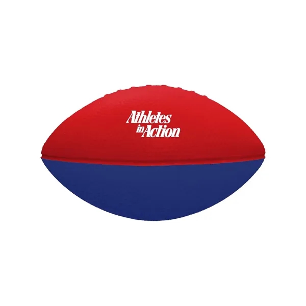7" two-toned foam football that's soft, durable, and ideal for promoting... from ASI 98360 WOWLine