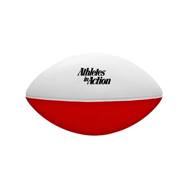 7" two-toned foam football that's soft, durable, and ideal for promoting... from ASI 98360 WOWLine