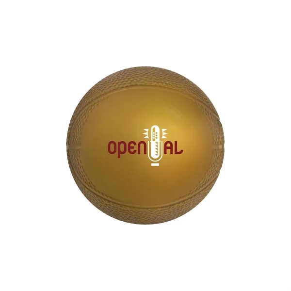 4 1/4" mini vinyl basketball with re-inflatable athletic valve for long-lasting... from ASI 98360 WOWLine