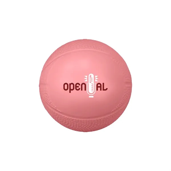 4 1/4" mini vinyl basketball with re-inflatable athletic valve for long-lasting... from ASI 98360 WOWLine