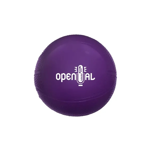 4 1/4" mini vinyl basketball with re-inflatable athletic valve for long-lasting... from ASI 98360 WOWLine