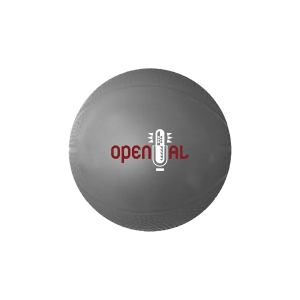 4 1/4" mini vinyl basketball with re-inflatable athletic valve for long-lasting... from ASI 98360 WOWLine