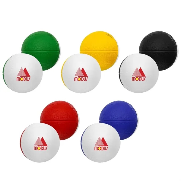 4" Two-Toned Foam Basketball... from ASI 98360 WOWLine