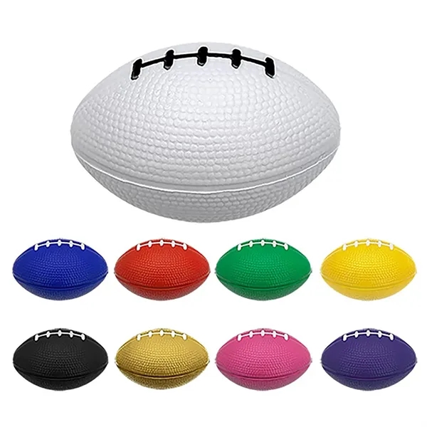 Colored Football Foam Stress Reliever... from ASI 98360 WOWLine