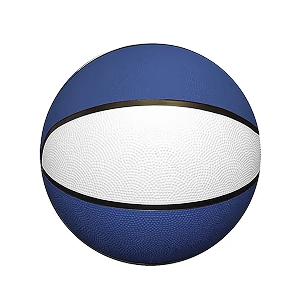 7" Mid-Size Two Tone Rubber Basketball with athletic valve.... from ASI 98360 WOWLine