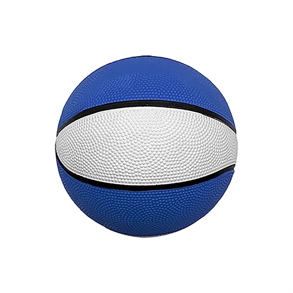 5" Mini Two-Tone Rubber Basketball... from ASI 98360 WOWLine