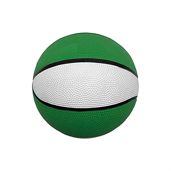 5" Mini Two-Tone Rubber Basketball... from ASI 98360 WOWLine