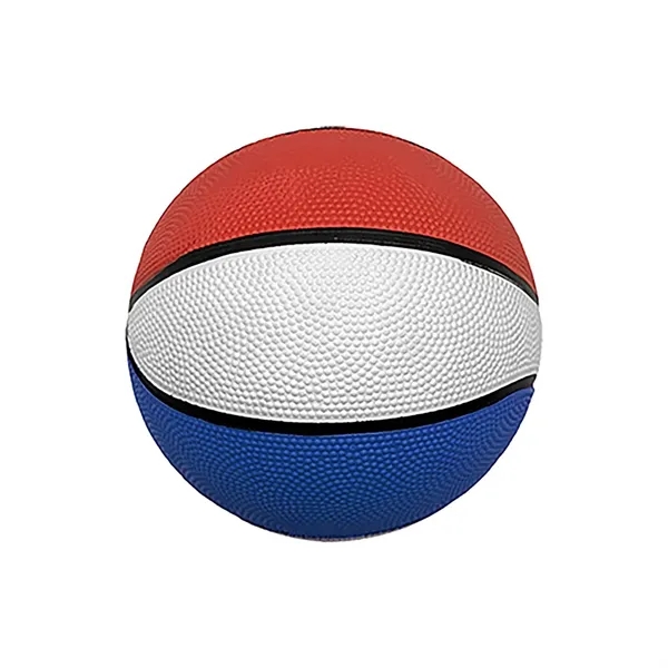 5" Mini Two-Tone Rubber Basketball... from ASI 98360 WOWLine