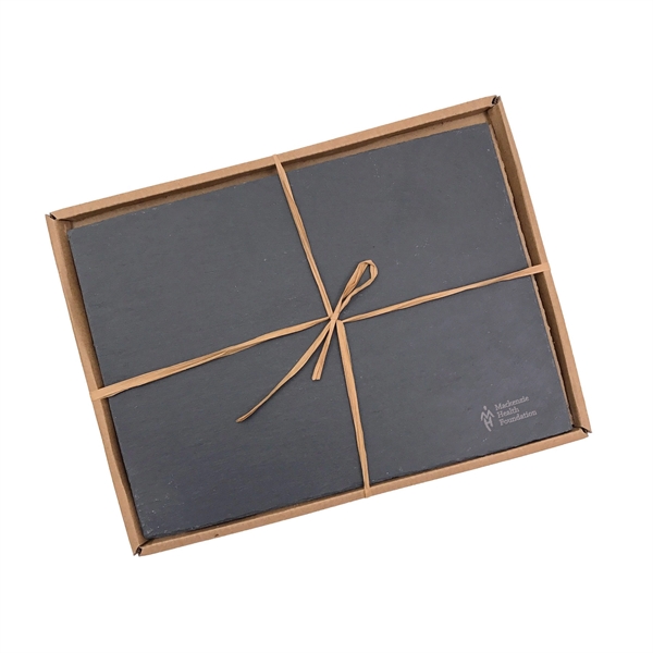 Natural slate serving board; great for food displaying... from ASI 98766 Yanlee Trading Co Ltd / Delite Promotional Products